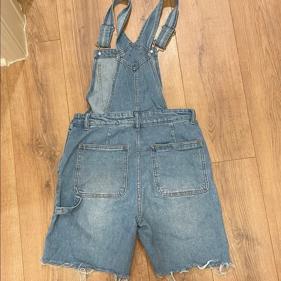 Wild Fable Blue Denim Overalls - Picture 3 of 4